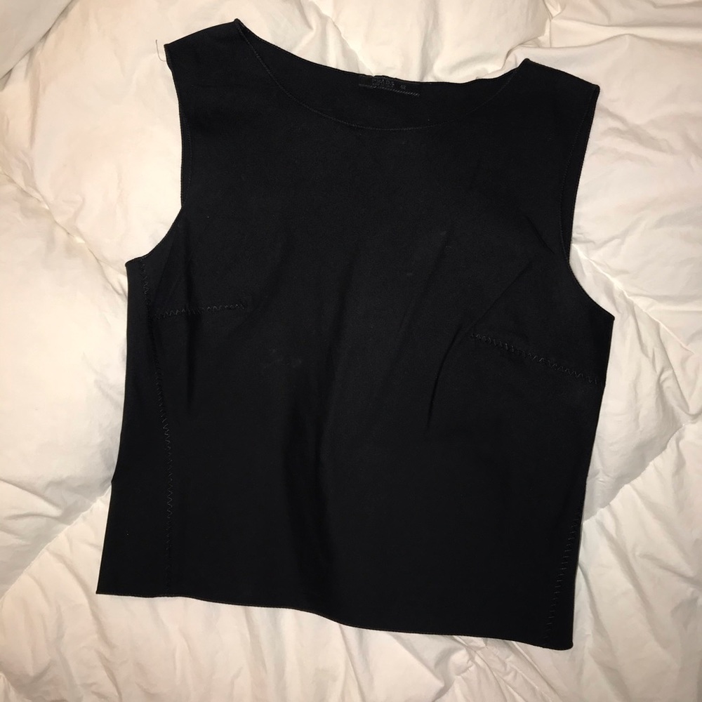 Prada black shell top